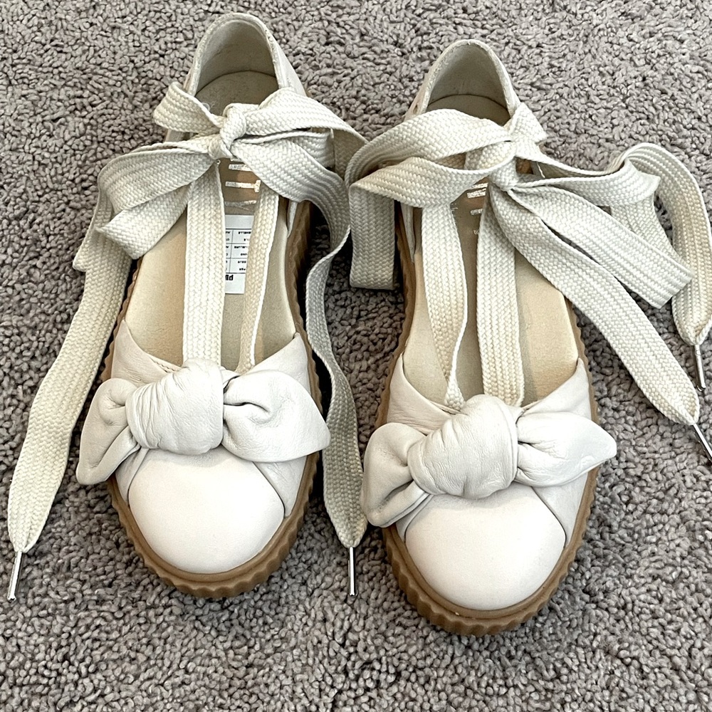 ✨Fenty Puma Bow Creeper Espadrilles
